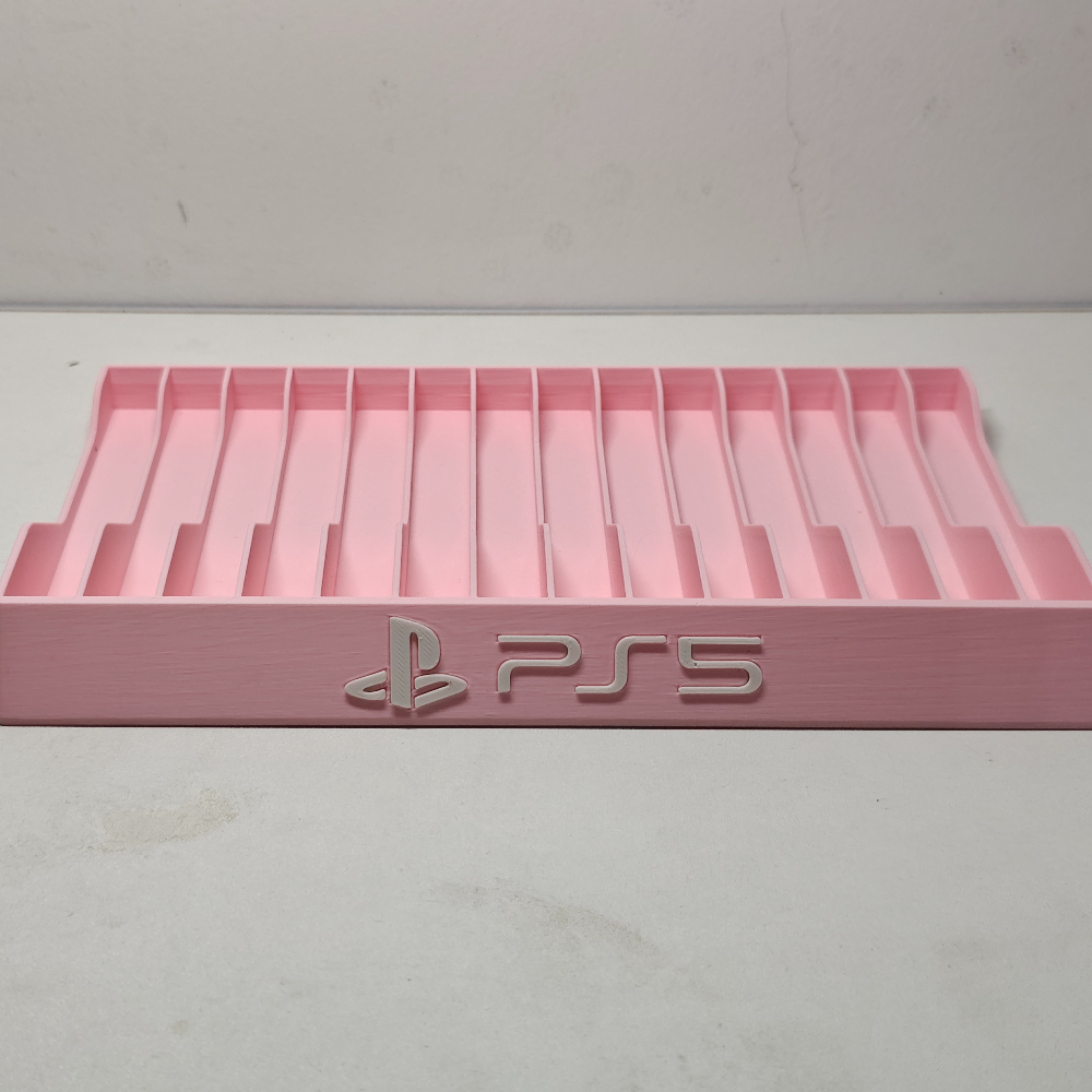 Sleek 3D Printed Game Disc Hol - Desk Setup Ps5 avaliação e preço
